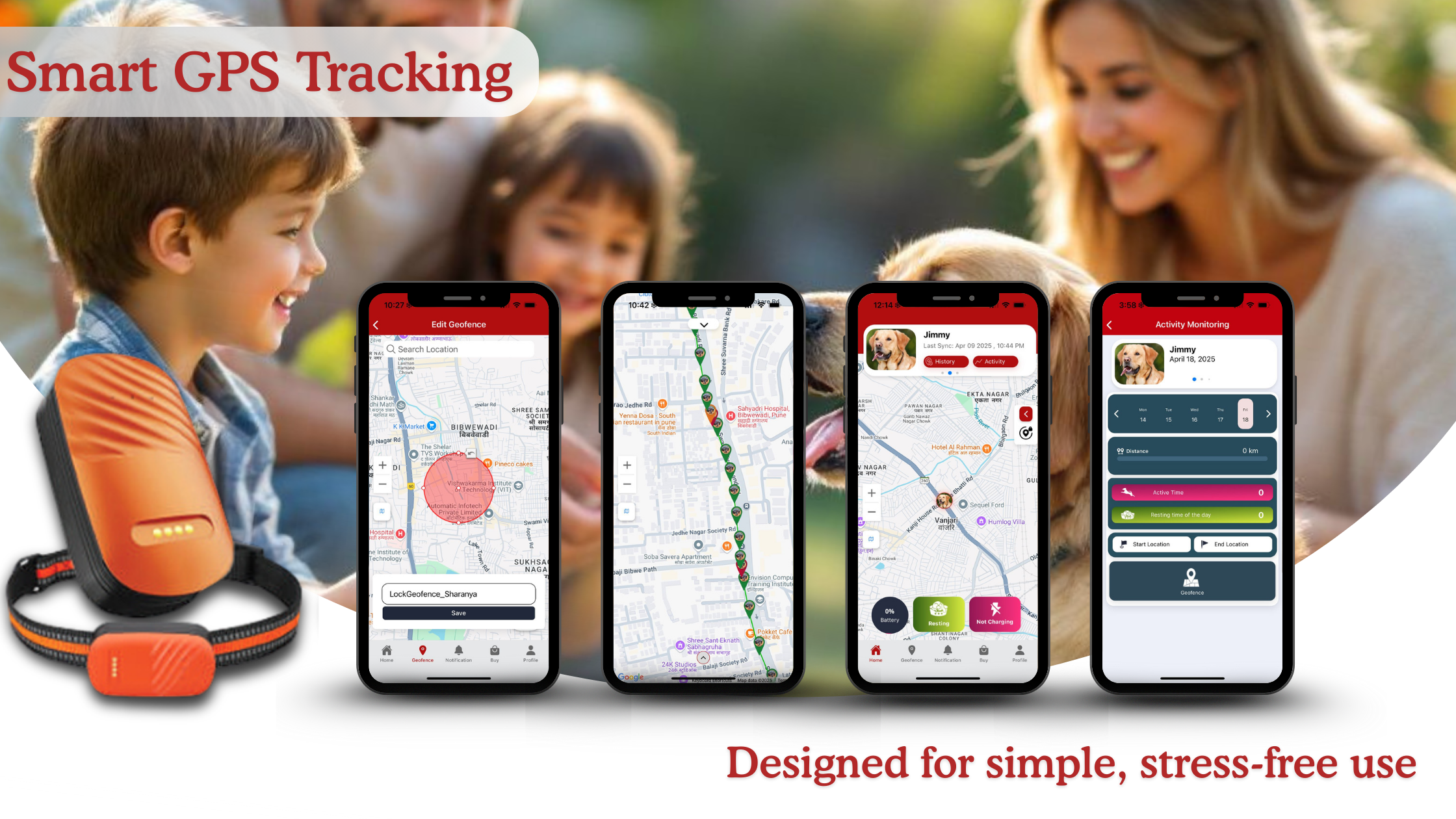 Smart 4G Pet GPS Tracker Product